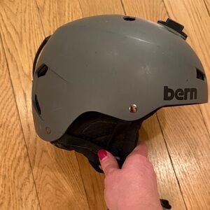 Bern Gray Men's Helmet